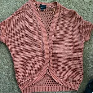 Cynthia Rowley Peach Women's Sweater 100% cotton